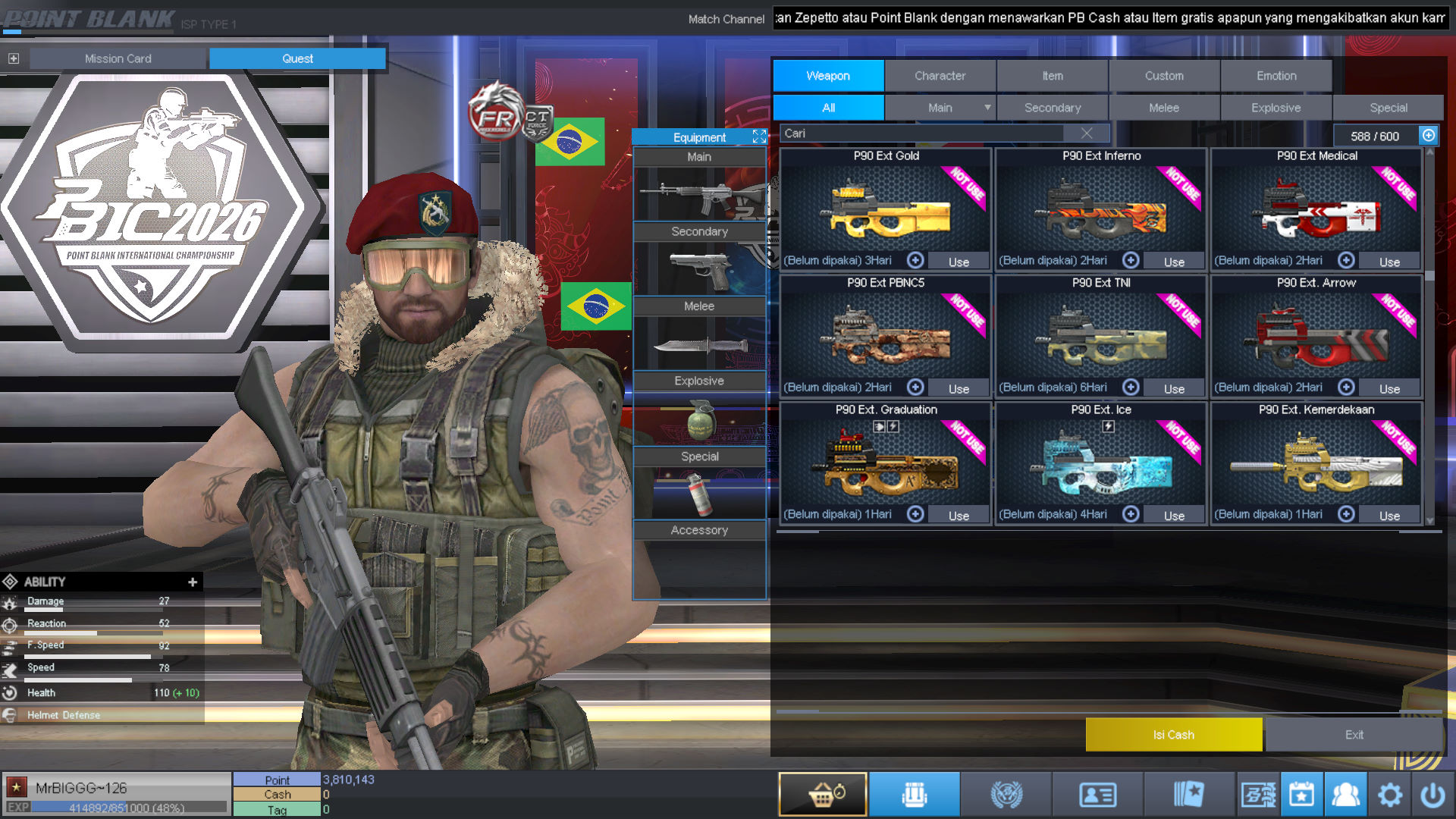 Spesifikasi BINTANG SULTAN