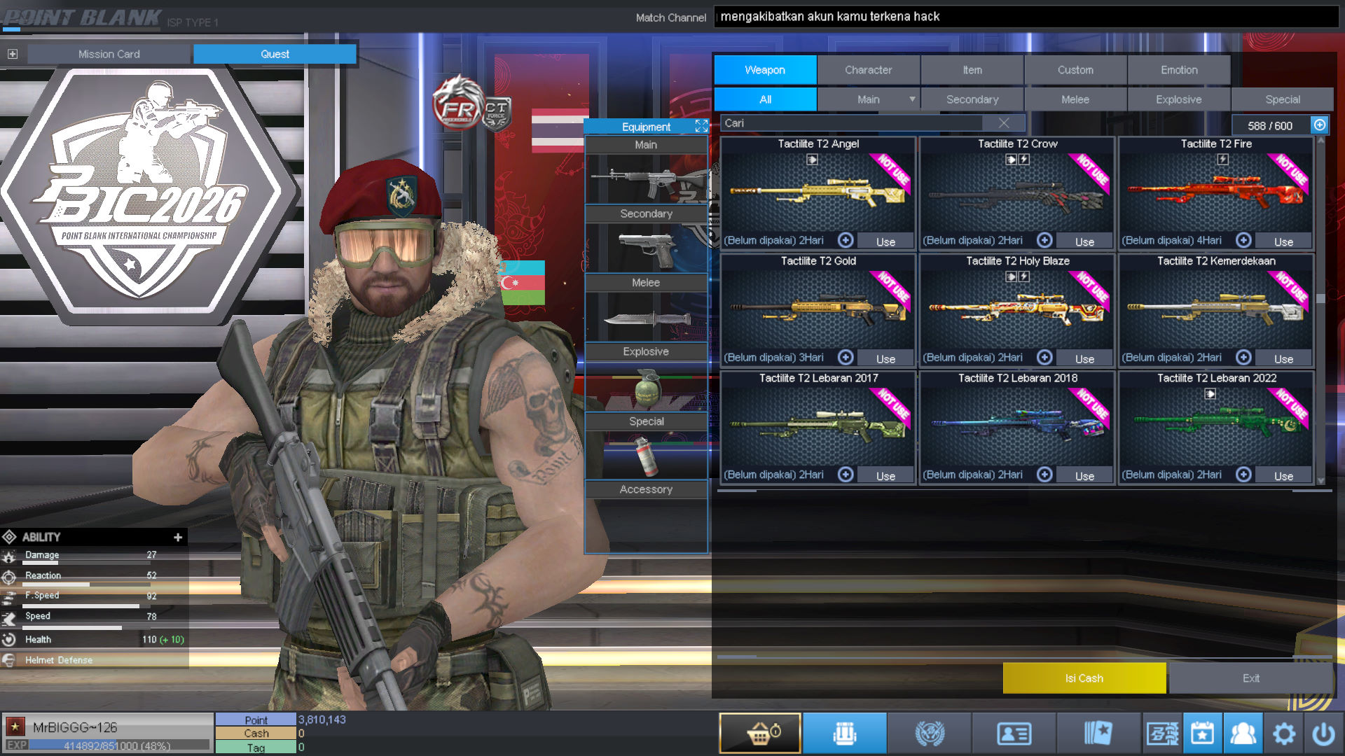 Spesifikasi BINTANG SULTAN