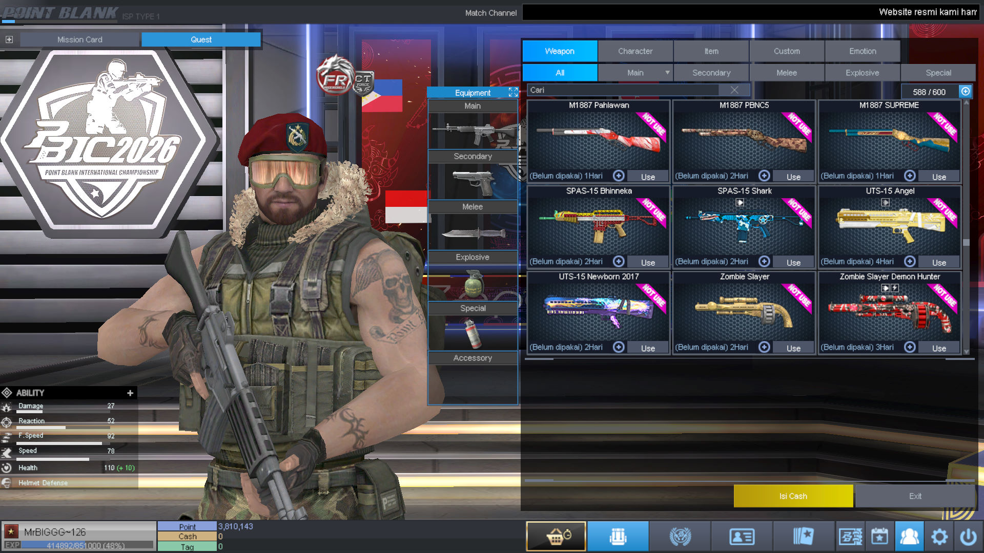 Spesifikasi BINTANG SULTAN