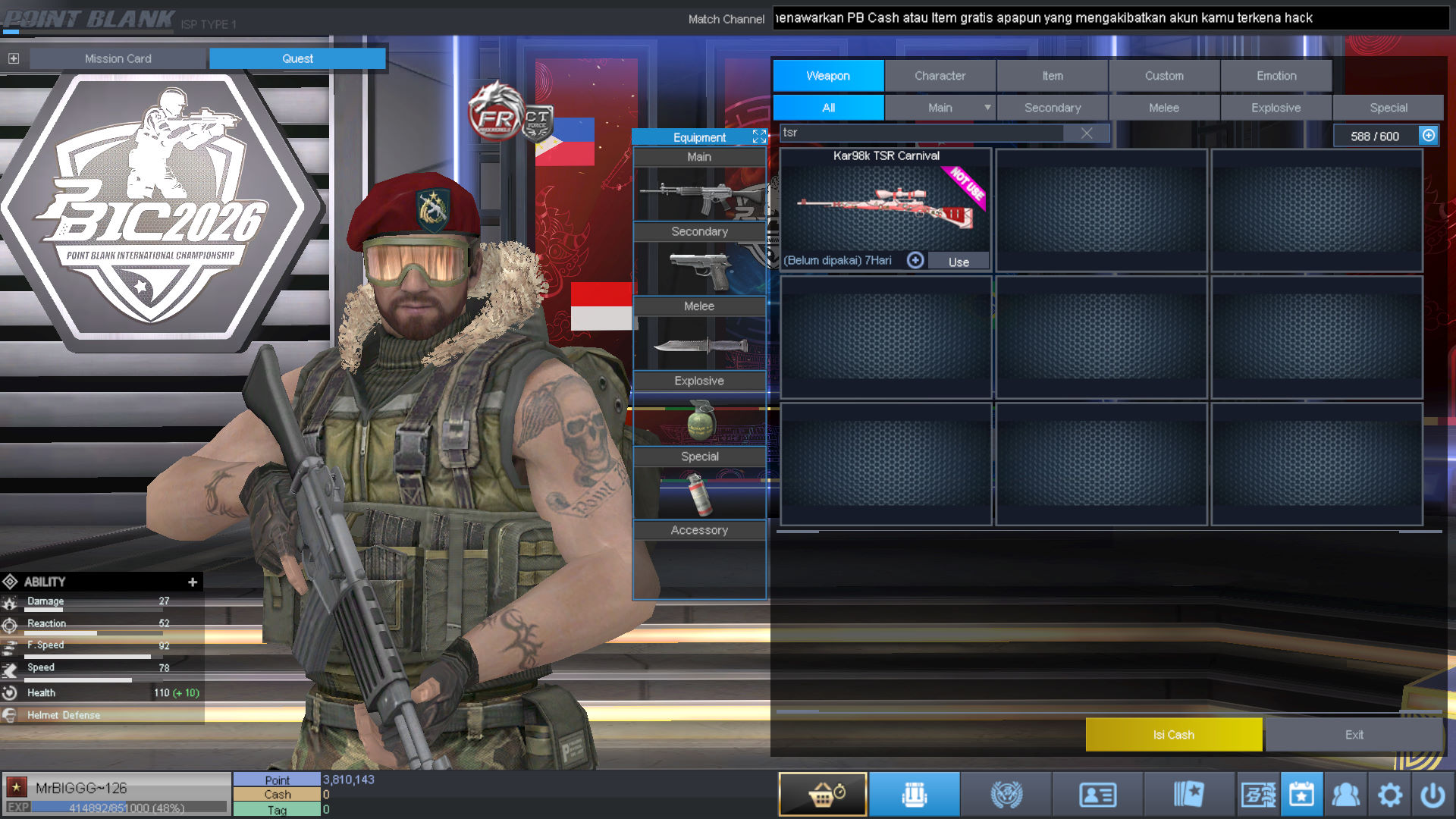 Spesifikasi BINTANG SULTAN