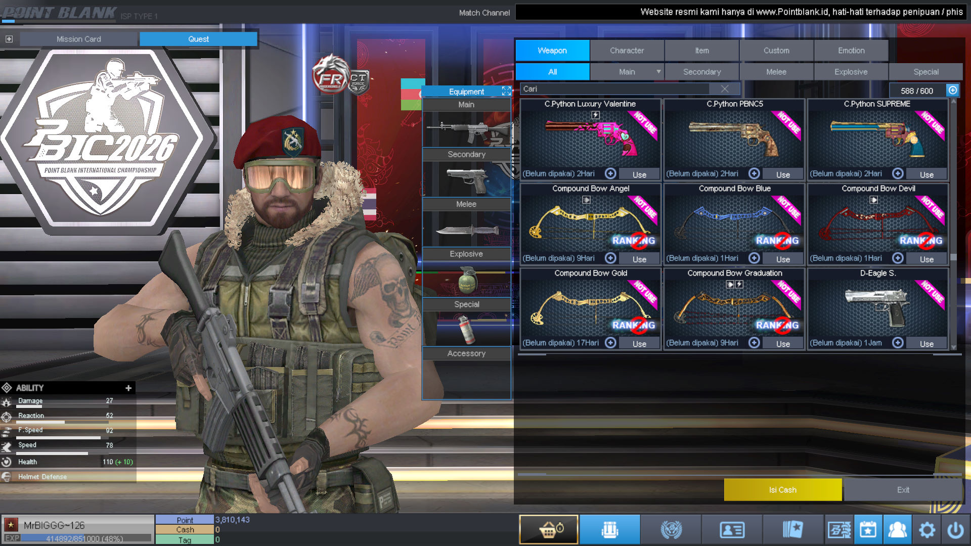 Spesifikasi BINTANG SULTAN