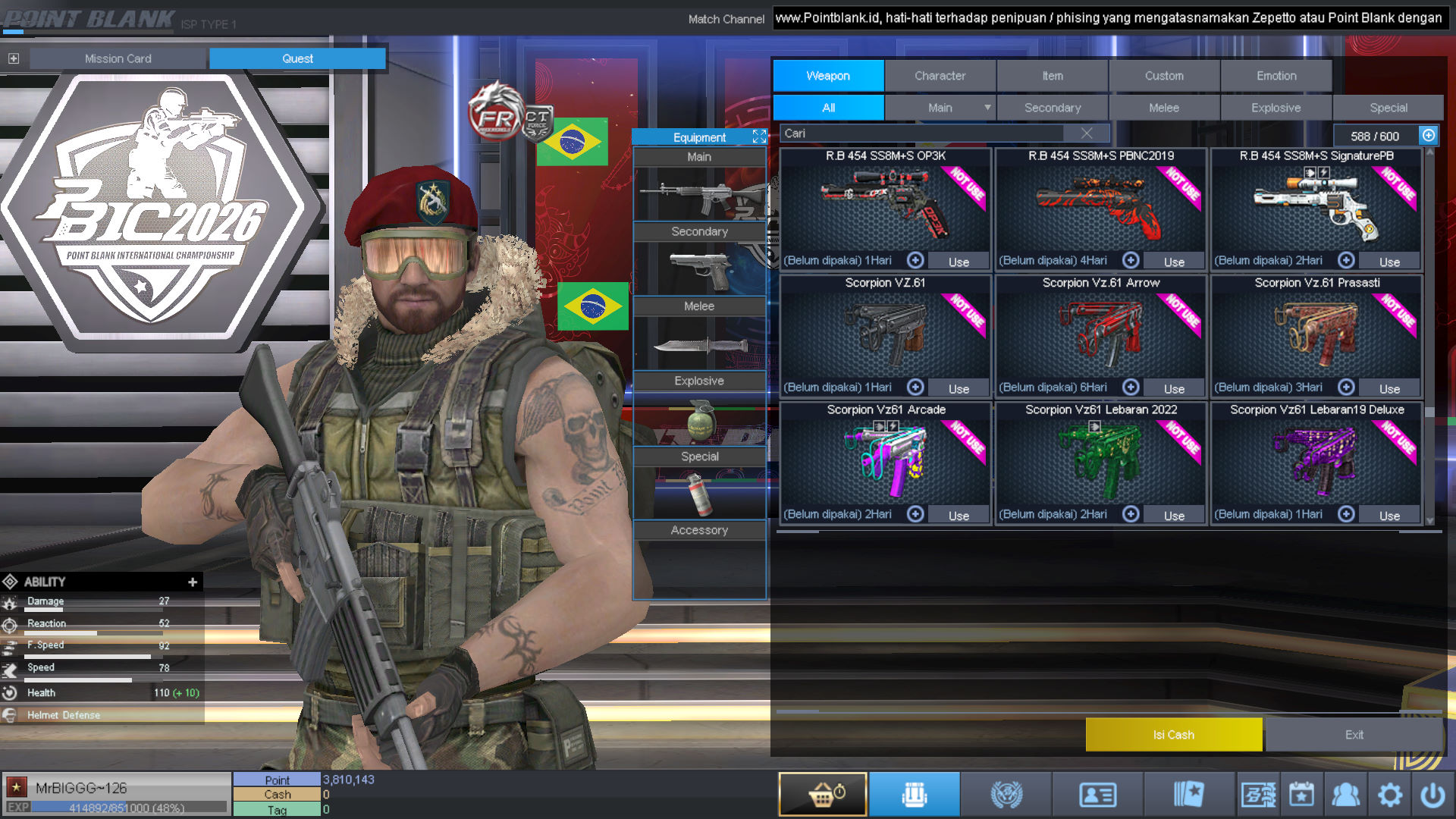 Spesifikasi BINTANG SULTAN