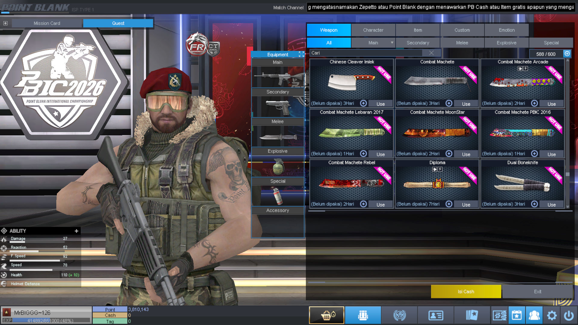 Spesifikasi BINTANG SULTAN