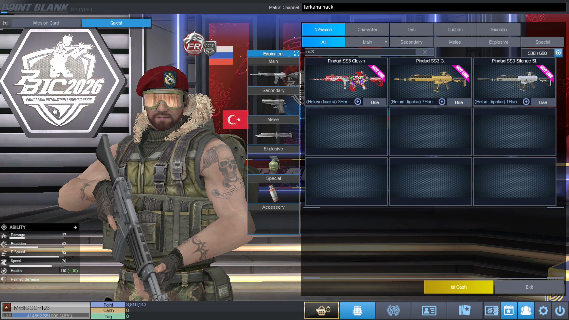 Spesifikasi BINTANG SULTAN