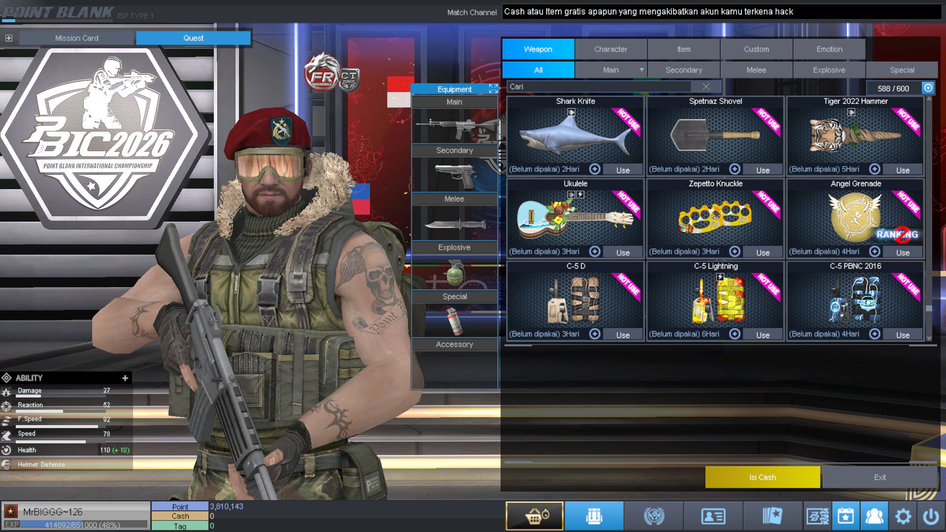 Spesifikasi BINTANG SULTAN