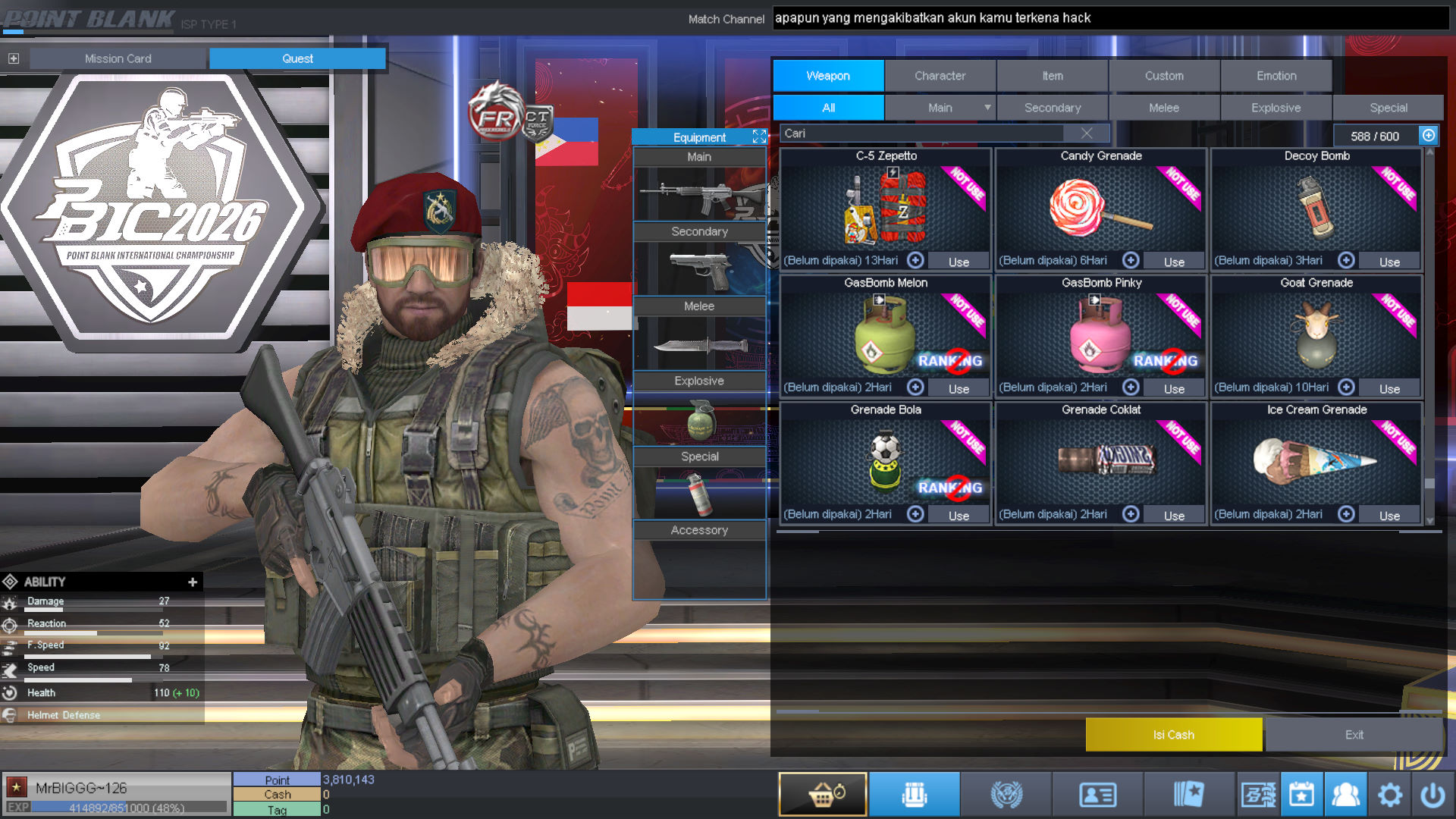 Spesifikasi BINTANG SULTAN