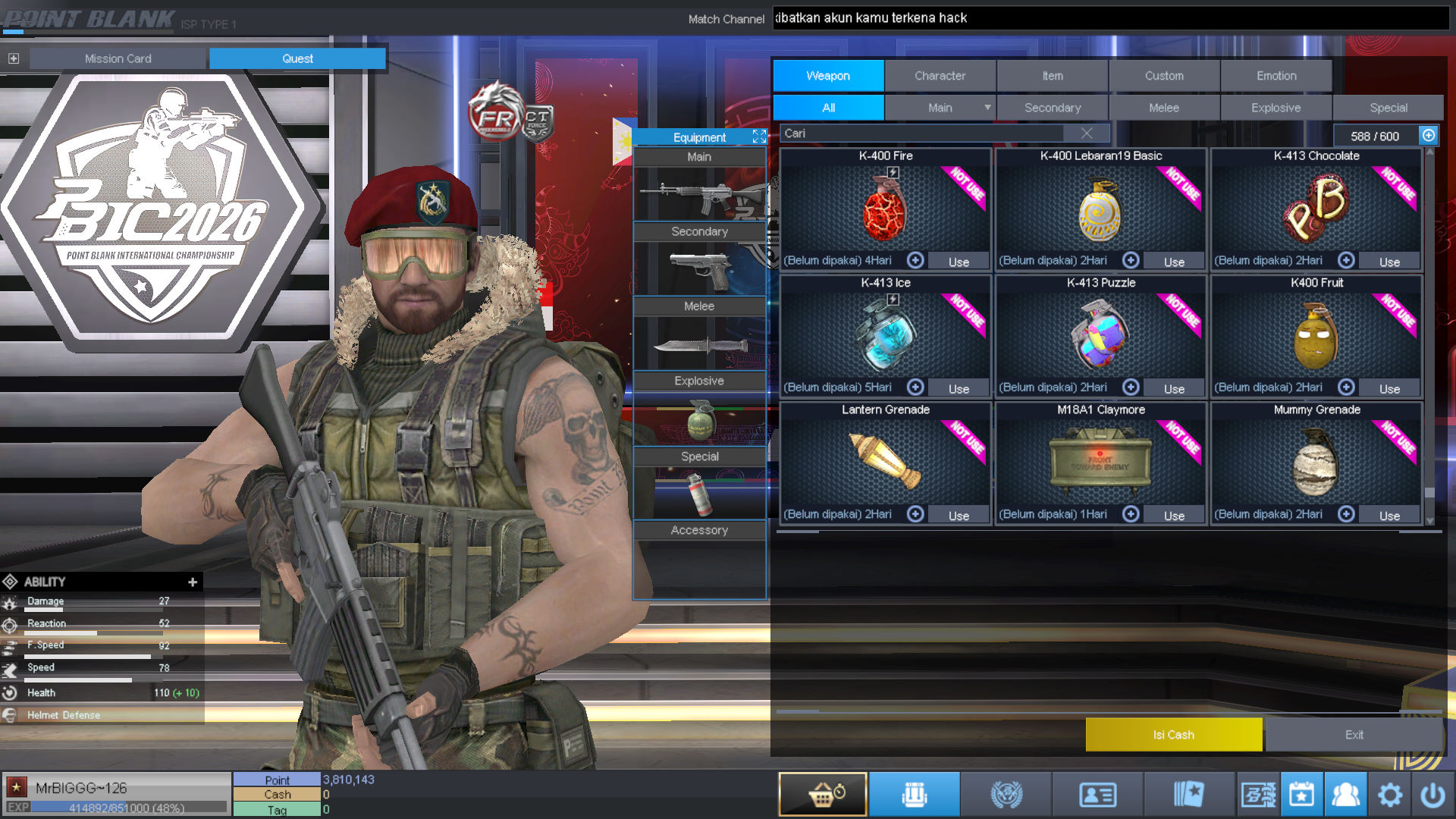 Spesifikasi BINTANG SULTAN