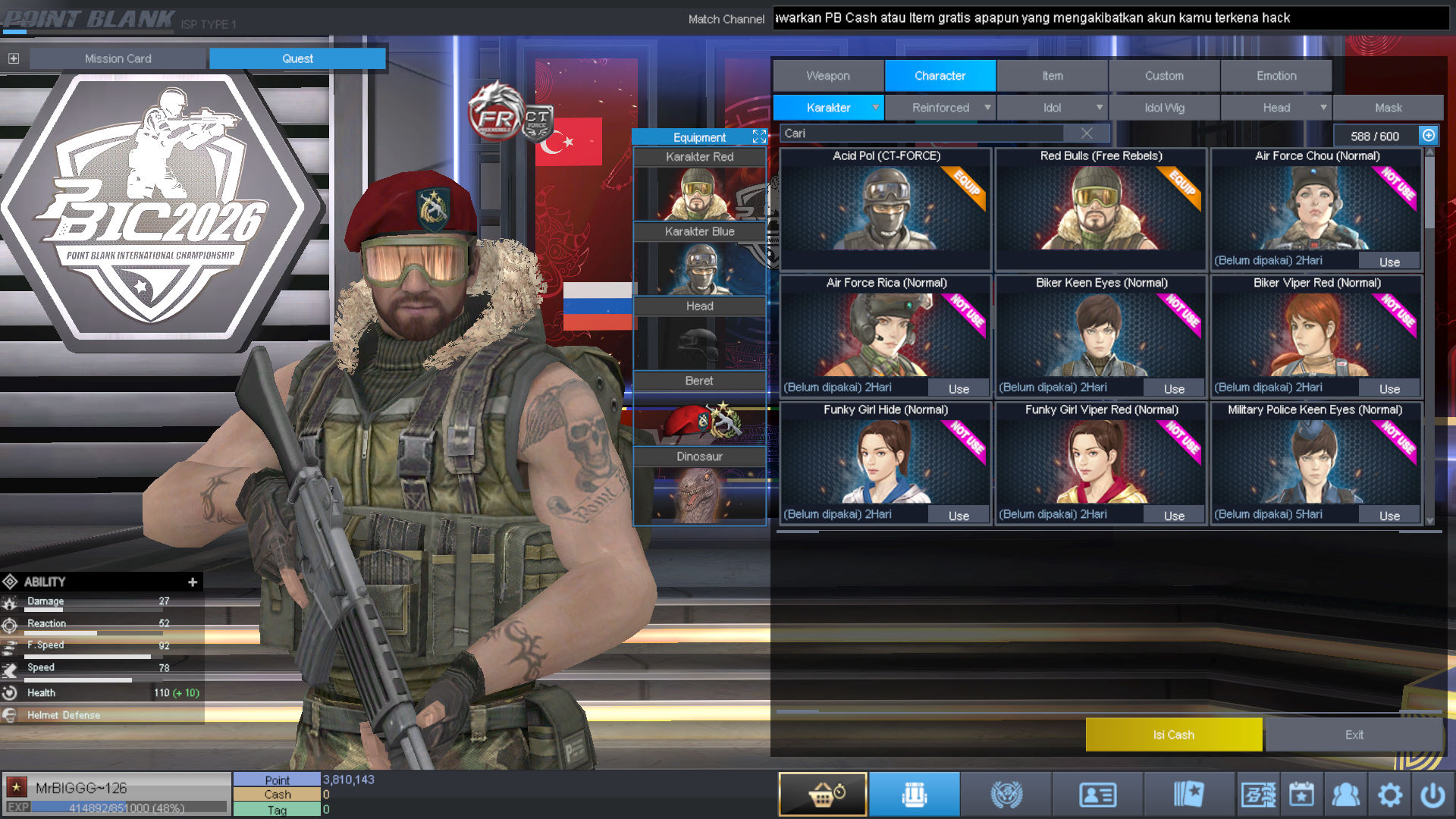 Spesifikasi BINTANG SULTAN