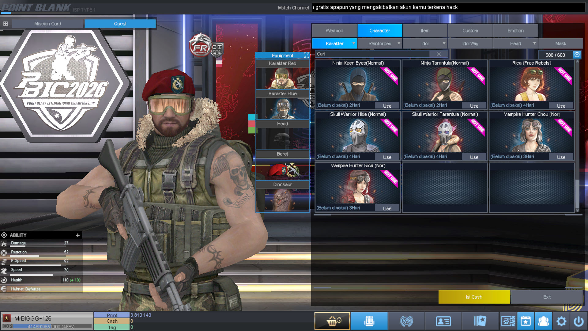 Spesifikasi BINTANG SULTAN