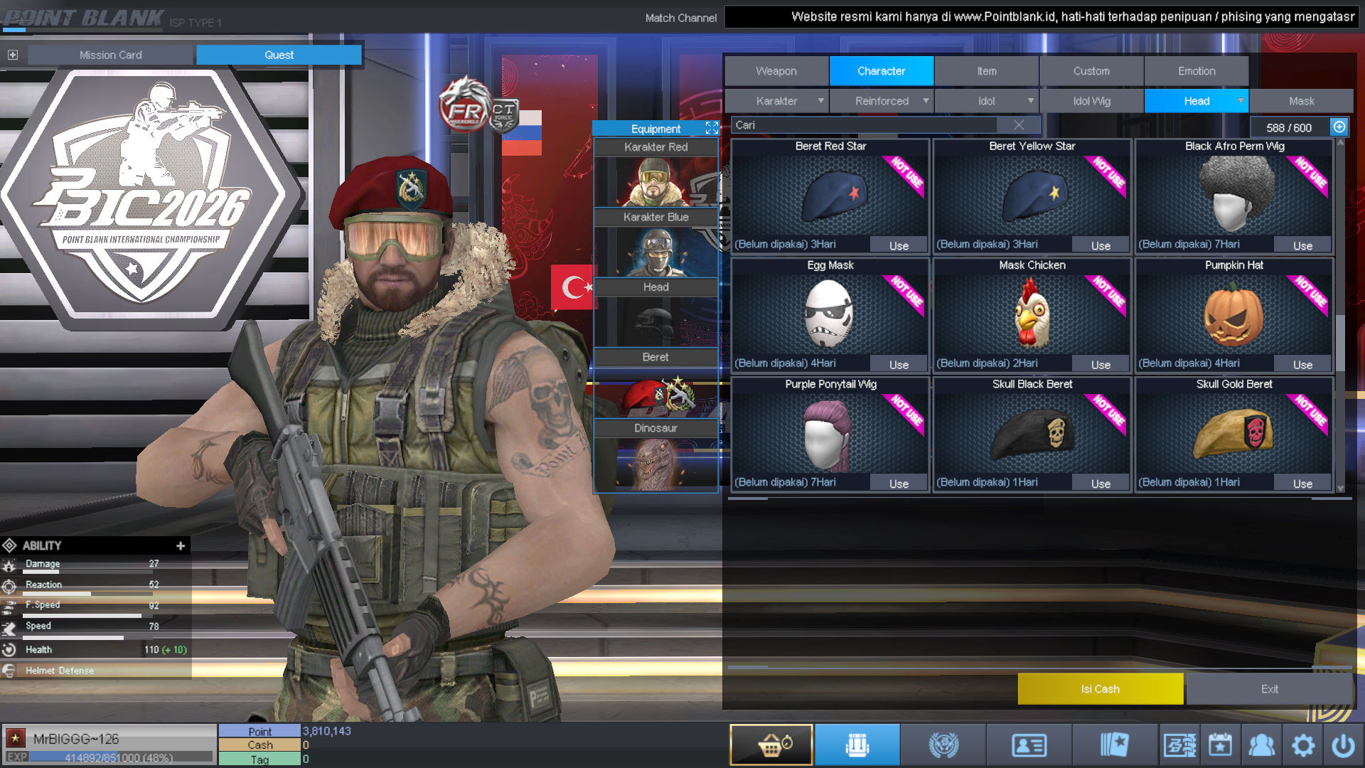 Spesifikasi BINTANG SULTAN