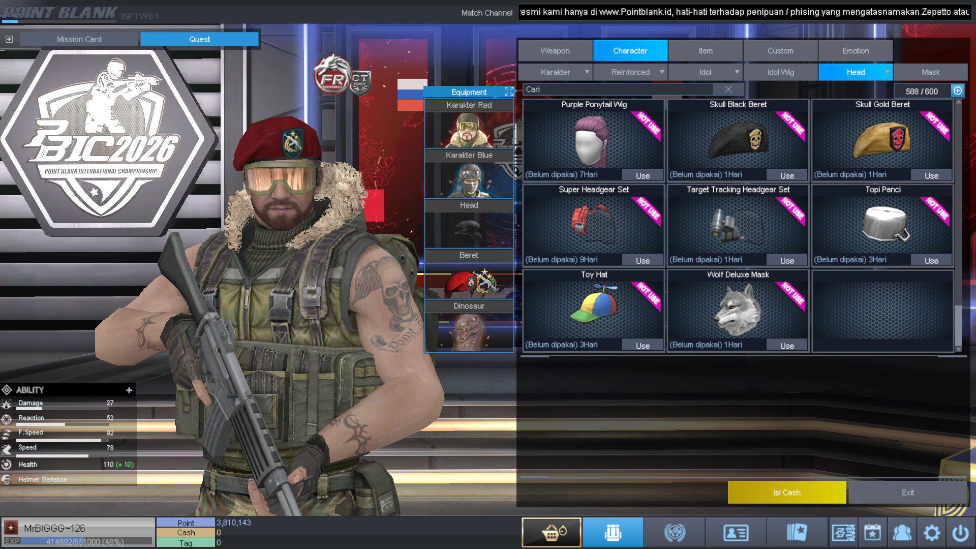 Spesifikasi BINTANG SULTAN