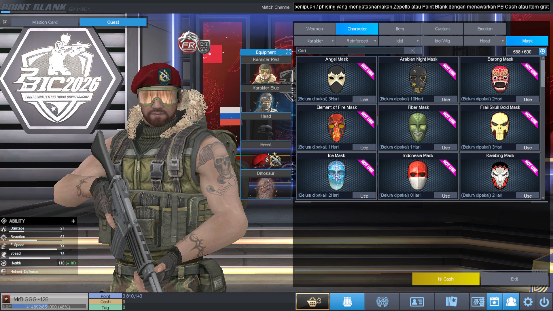 Spesifikasi BINTANG SULTAN