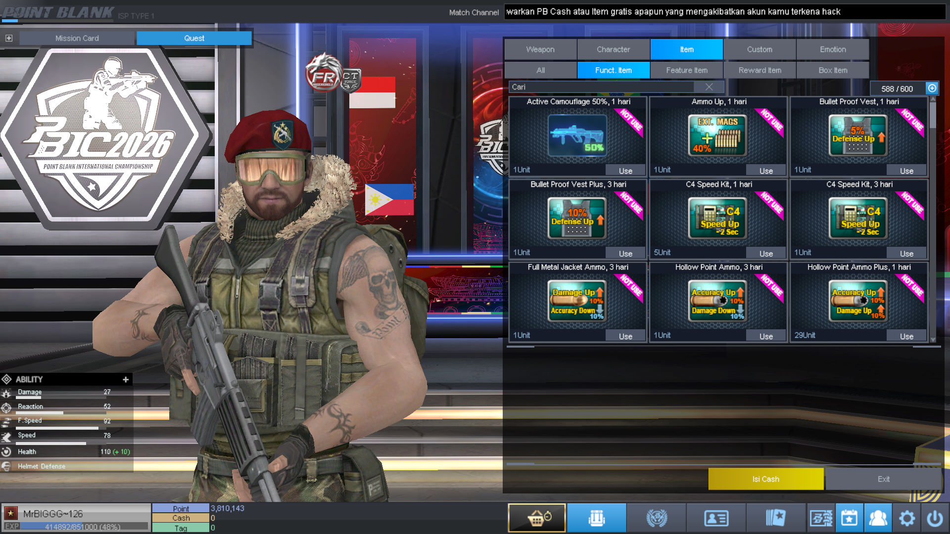 Spesifikasi BINTANG SULTAN