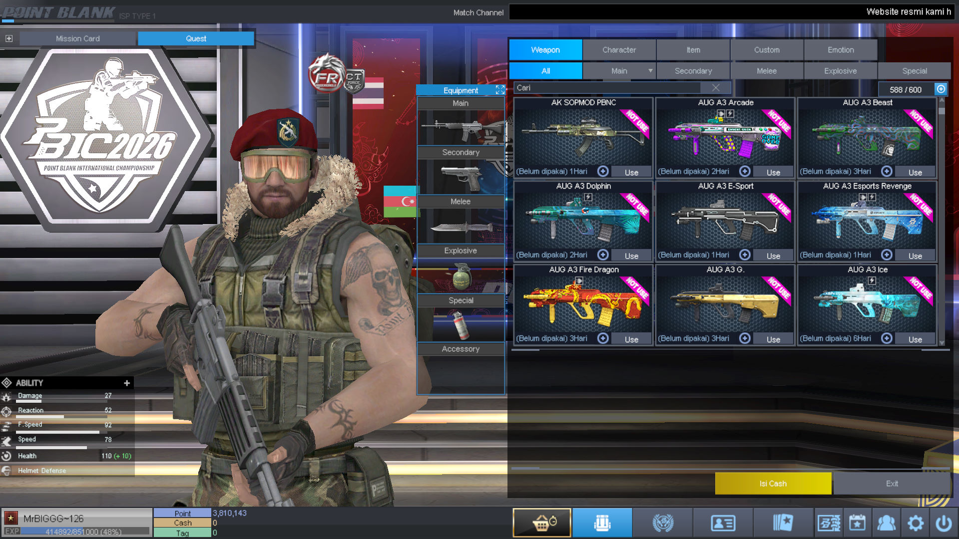 Spesifikasi BINTANG SULTAN