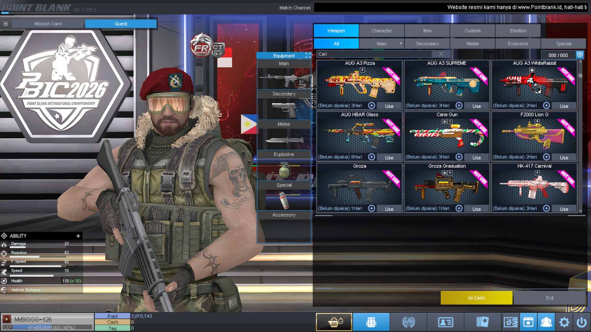 Spesifikasi BINTANG SULTAN