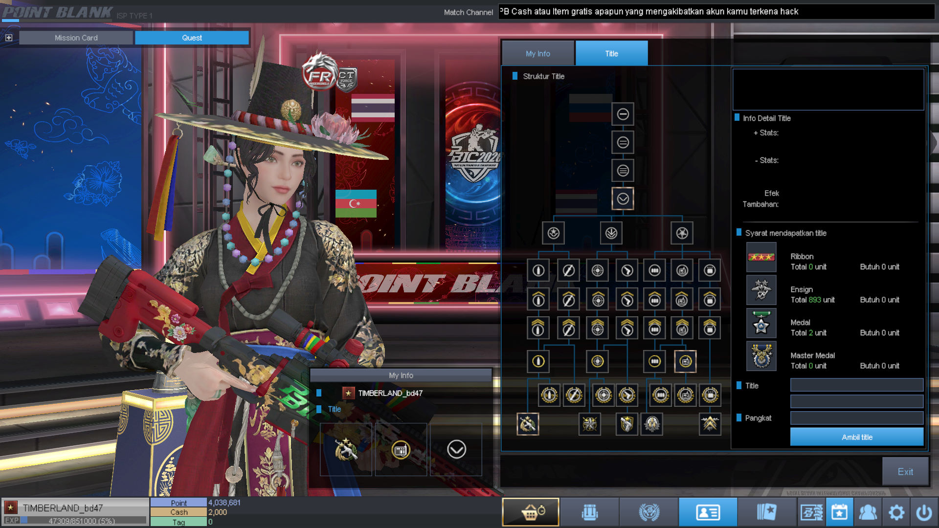Spesifikasi BINTANG 1 IDOL SHAMAN PERMANEN